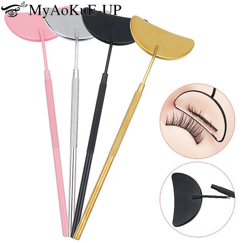 Eyelash Extension Review - 1 stks wimperverlenging spiegel maanvormige afneembare