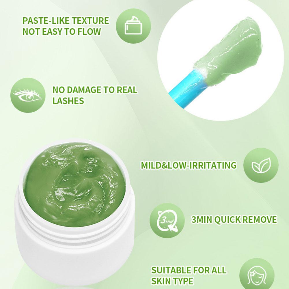 Eyelash Extension Remover - 15g Wimperlijm Verwijderingscrème Professionele Lash Extensions