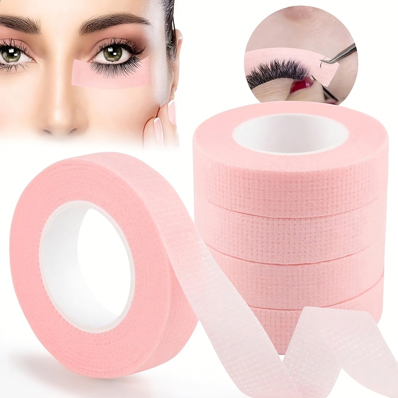 Eyelash Extension Eyeliner - 3 Rollen Microporeuze Oogmake-up Tape, Hypoallergeen