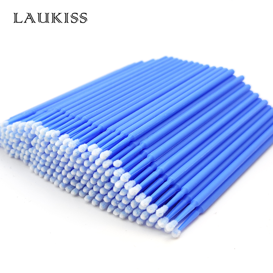 Eyelash Extension Eyeliner - 100 stks Micro make up kwasten