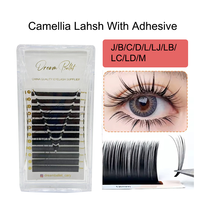 Eyelash Extension Review - Dream Ballet Camellia Lashes met Adhesive