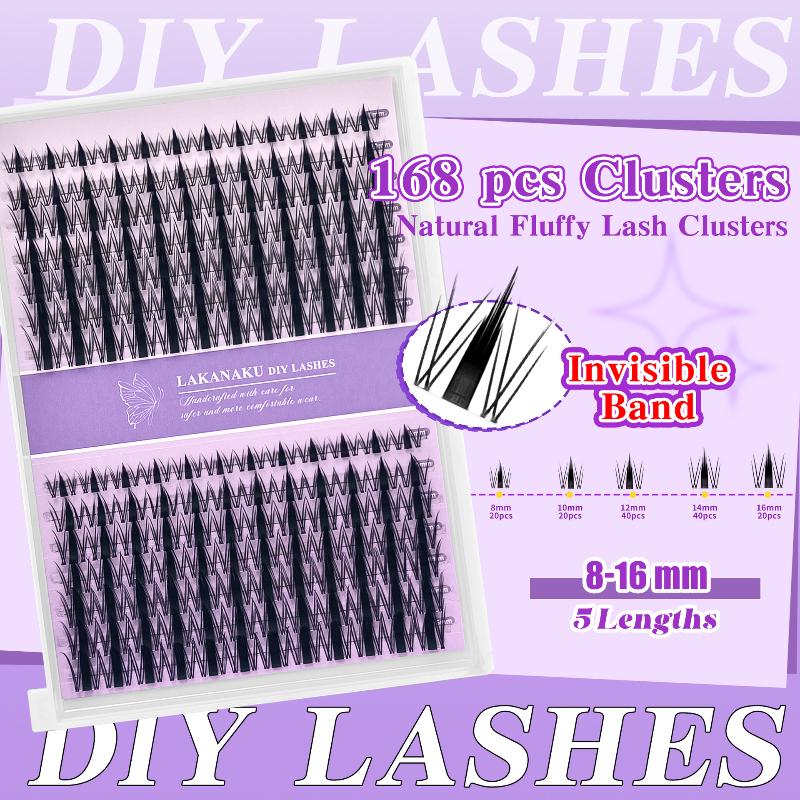 Eyelash Extension Options - Natuurlijke wimpers Wimperclusters Individueel Pluizig Gemakkelijk
