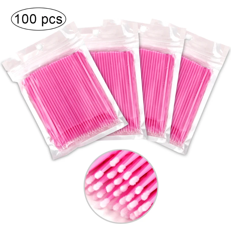 100 stks/zak Wegwerp Wimperbor - Eyelash Extension Remover recensie en prijs