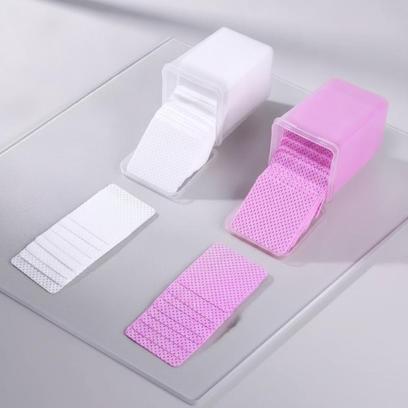 200 stuks pluisvrije nageldoek - Eyelash Extension Remover recensie en prijs