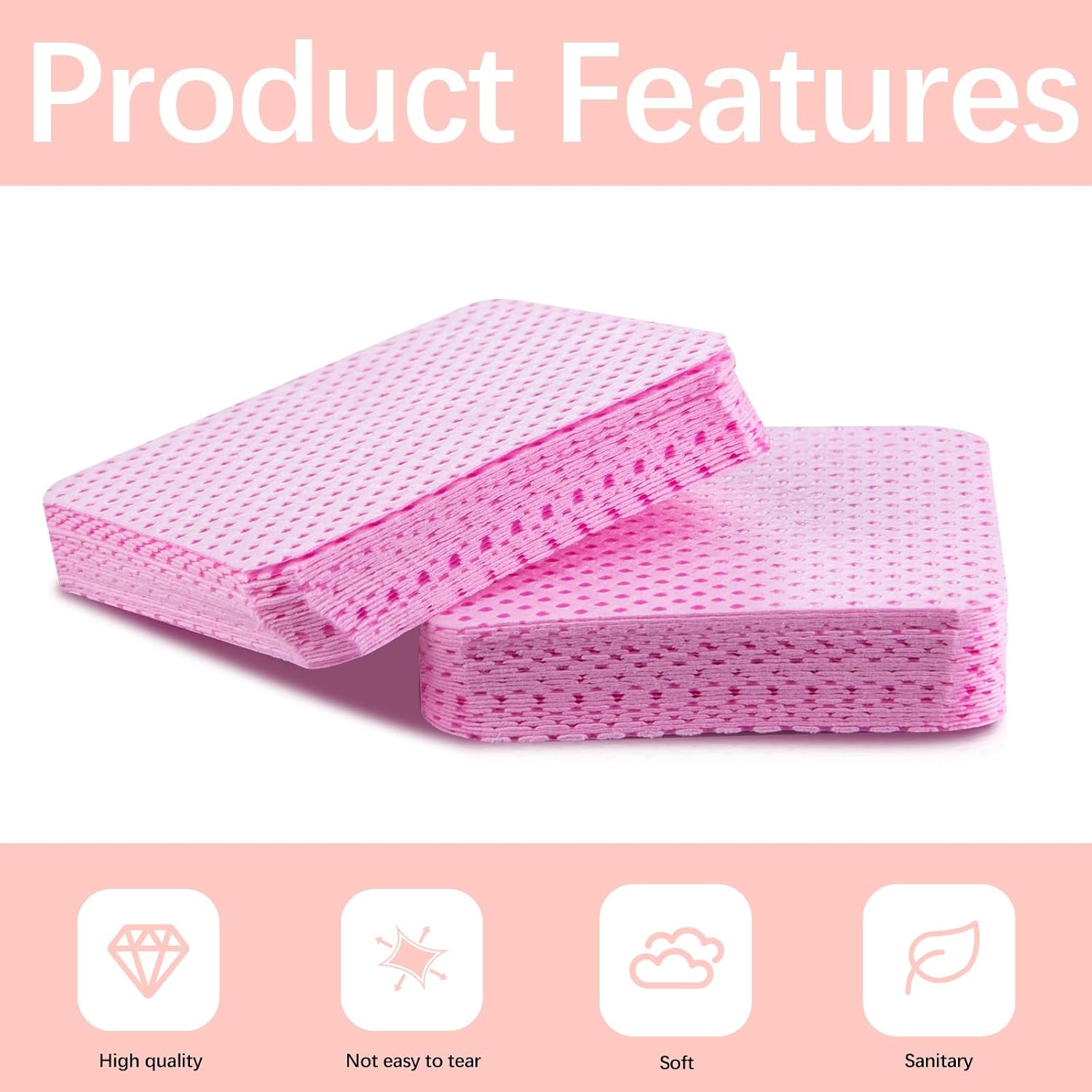 1500 stuks pluisvrije nageldoe - Eyelash Extension Remover recensie en prijs