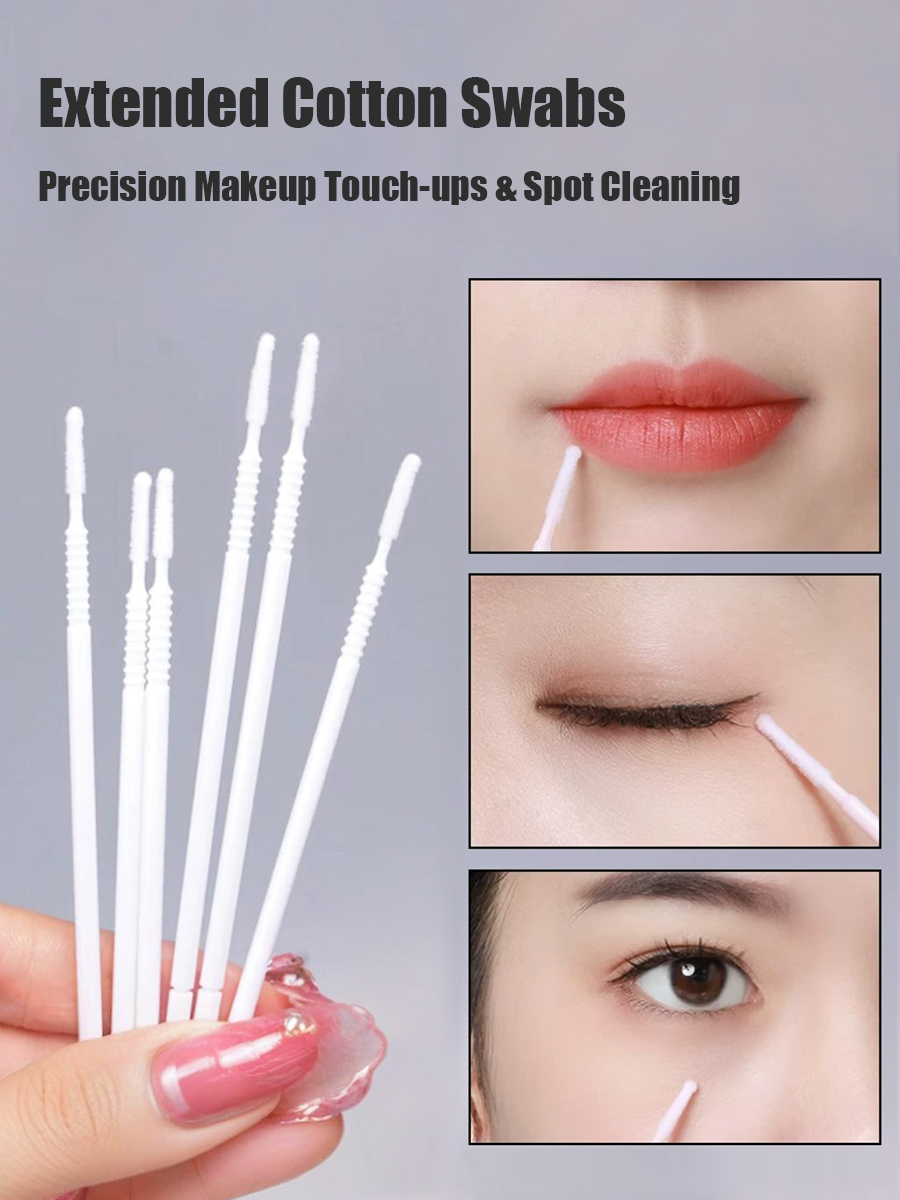 Wegwerp lange wattenstaafjes W - Eyelash Extension Remover recensie en prijs