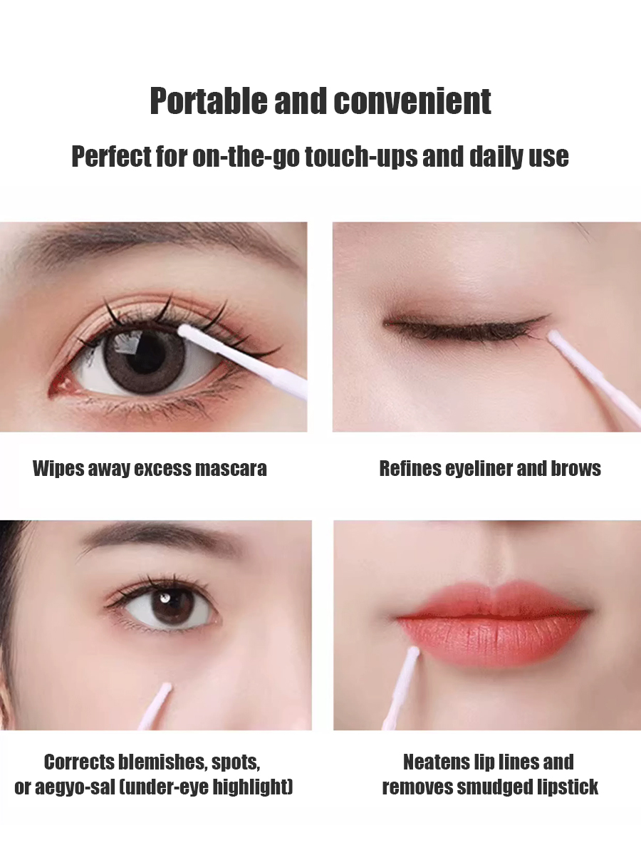 Wegwerp lange wattenstaafjes W - Eyelash Extension Remover recensie en prijs