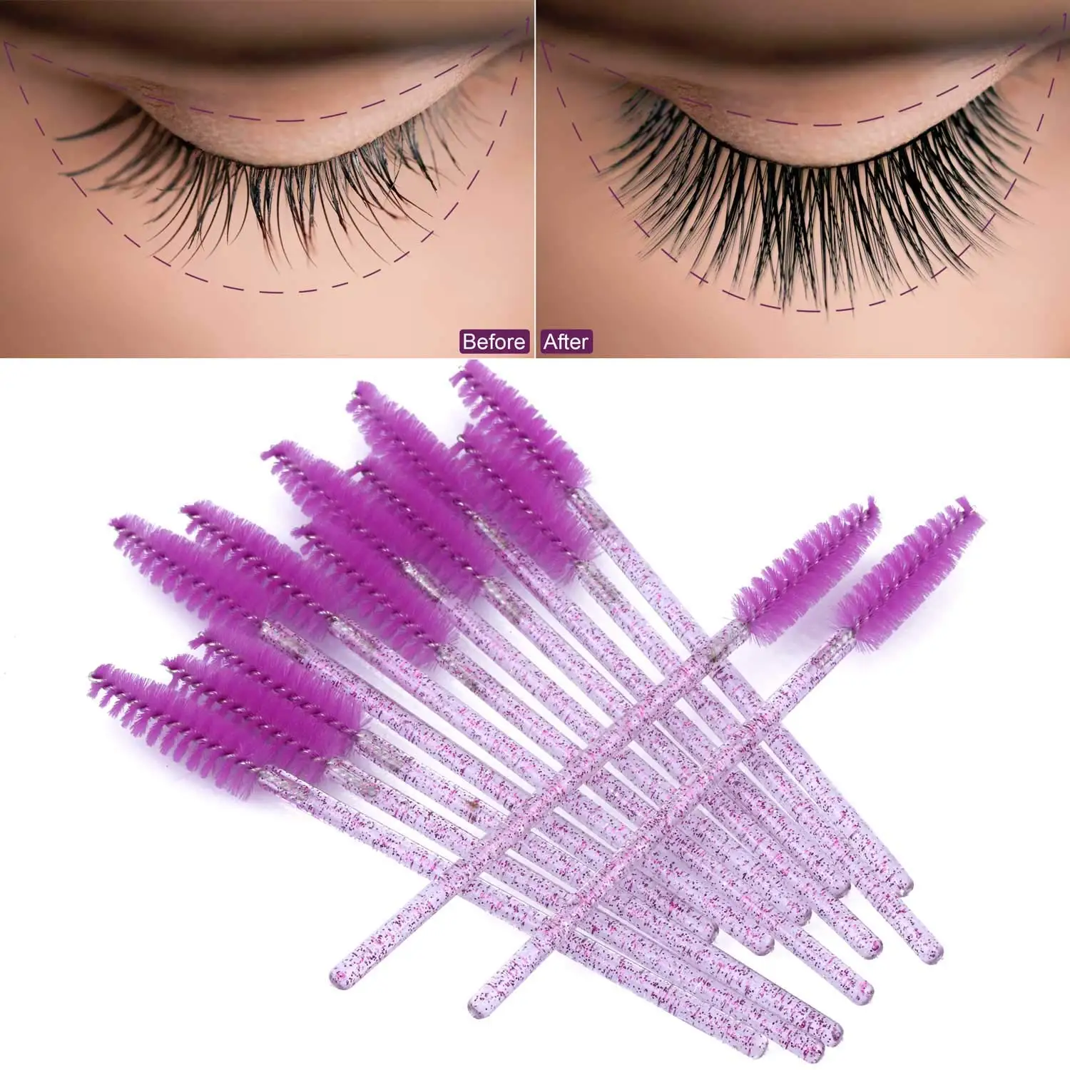 100/1000/2000 Stuks Wegwerp Ma - Eyelash Extension Options recensie en prijs