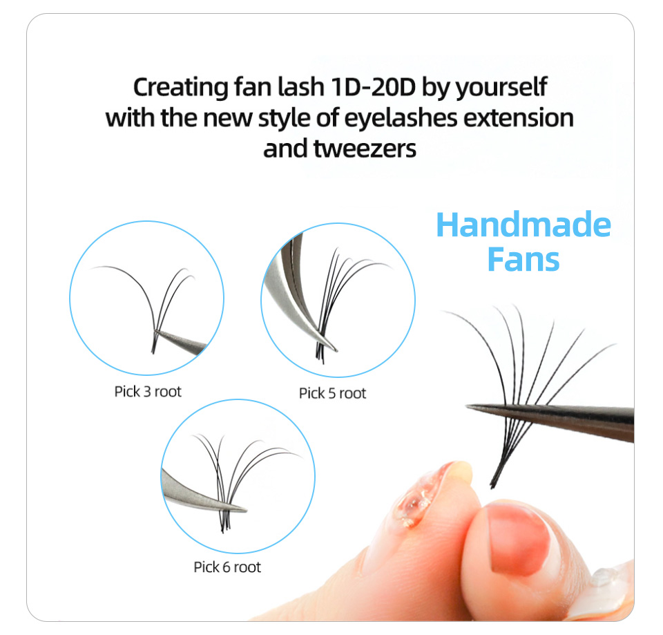AGUUD 16 Rijen Lange 16-20mm W - Eyelash Extension Review recensie en prijs