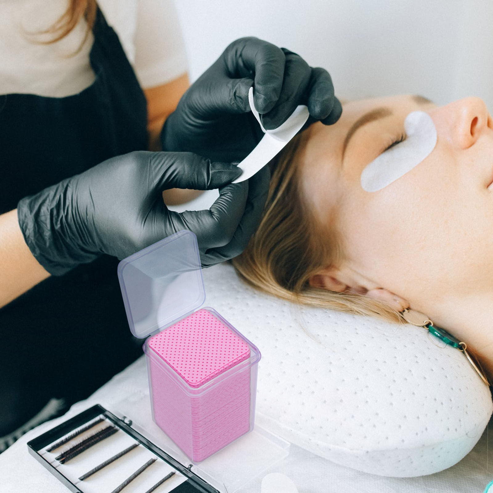 600 stuks reinigingsdoekjes va - Eyelash Extension Remover recensie en prijs