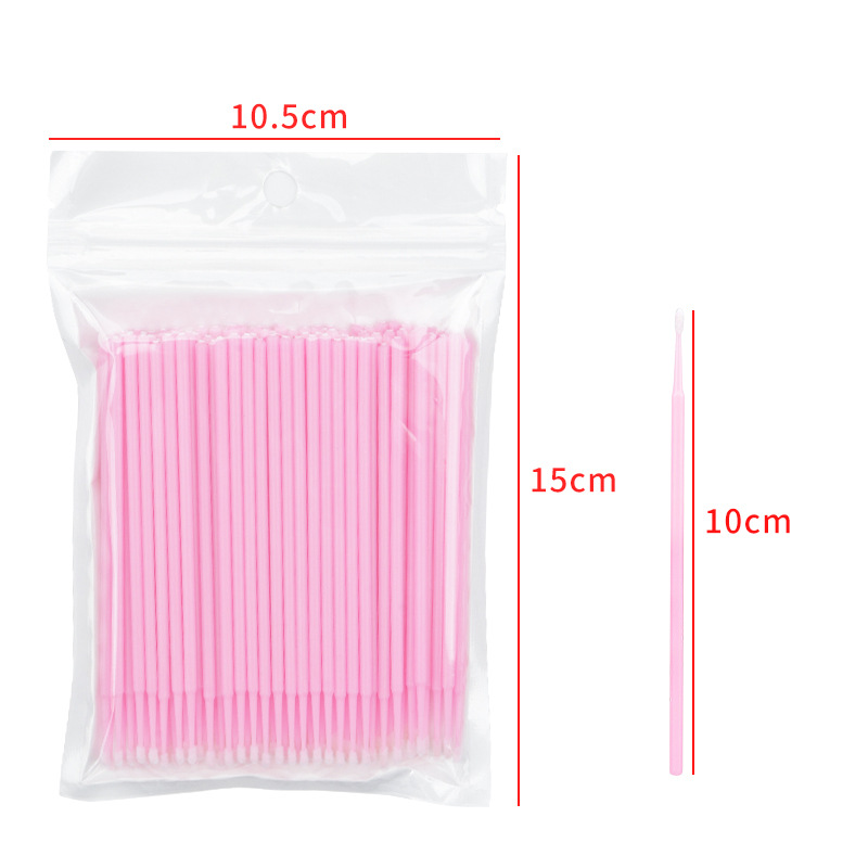 500/1000PCS Micro Borstels Wim - Eyelash Extension Remover recensie en prijs
