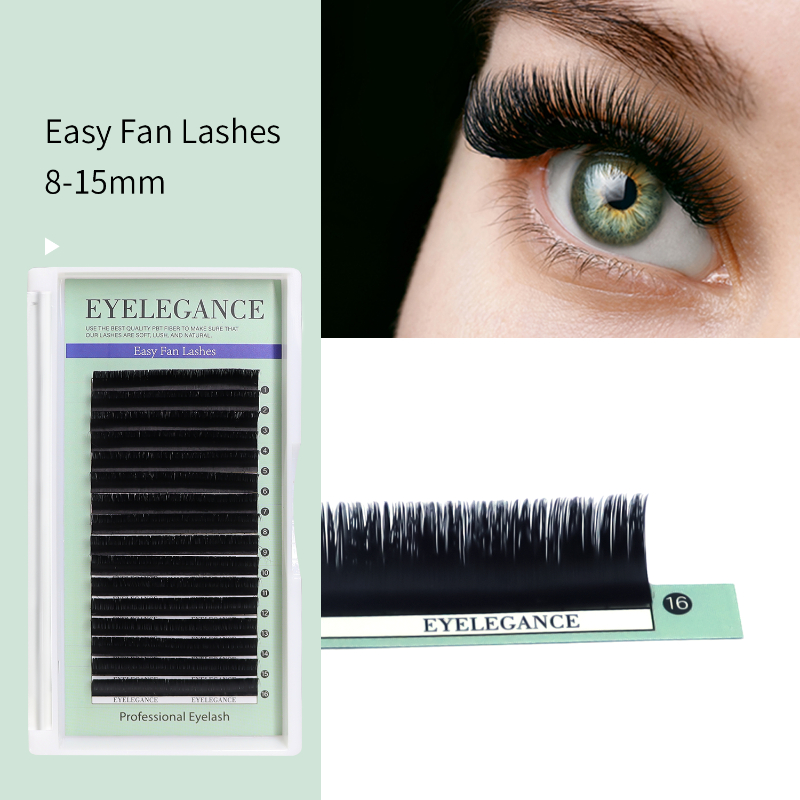 Eén seconde bloeiende wimperex - Eyelash Extension Qc recensie en prijs