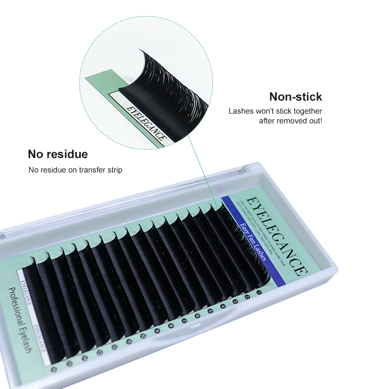 Eén seconde bloeiende wimperex - Eyelash Extension Qc recensie en prijs