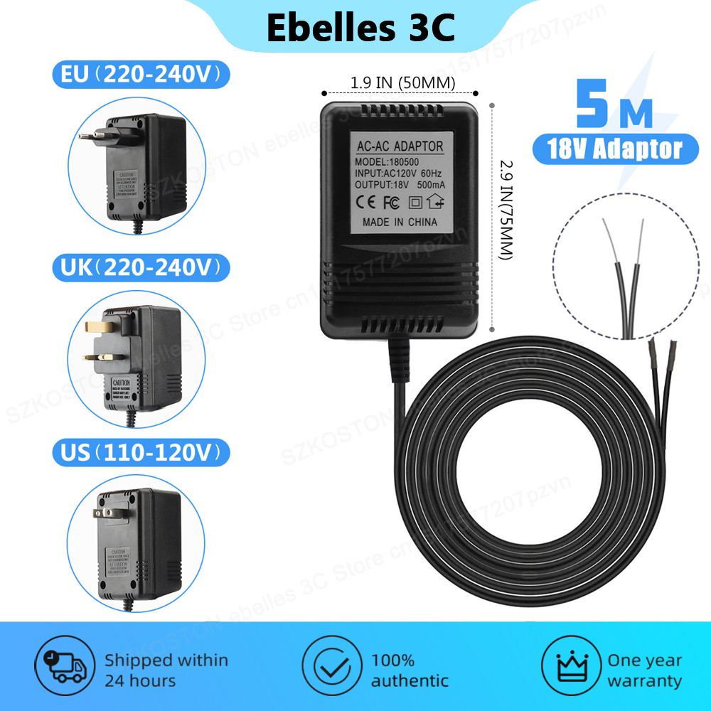 18V AC Transformator Oplader v - Eyelash Extension Uk recensie en prijs