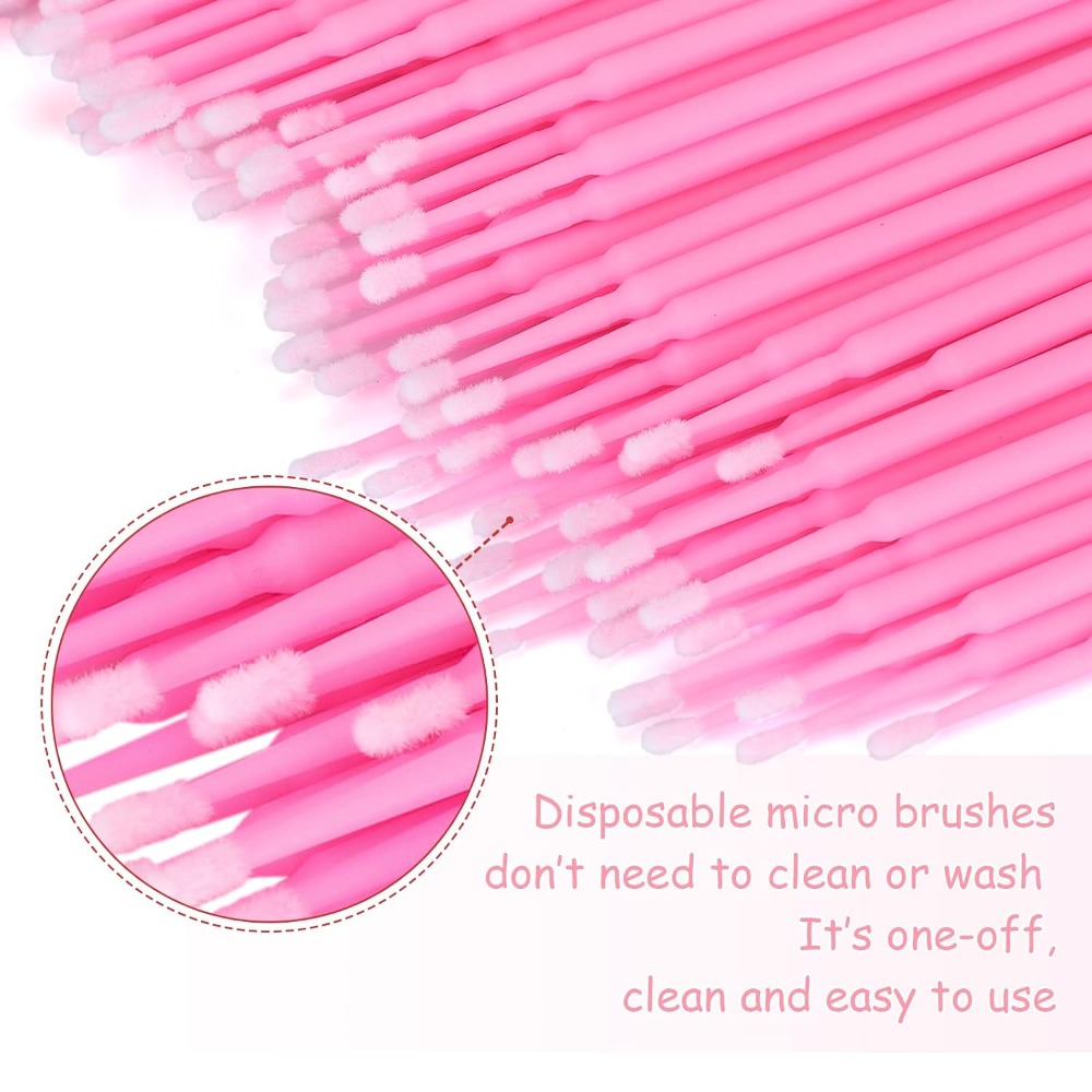 500 stuks wegwerp micro-watten - Eyelash Extension Remover recensie en prijs