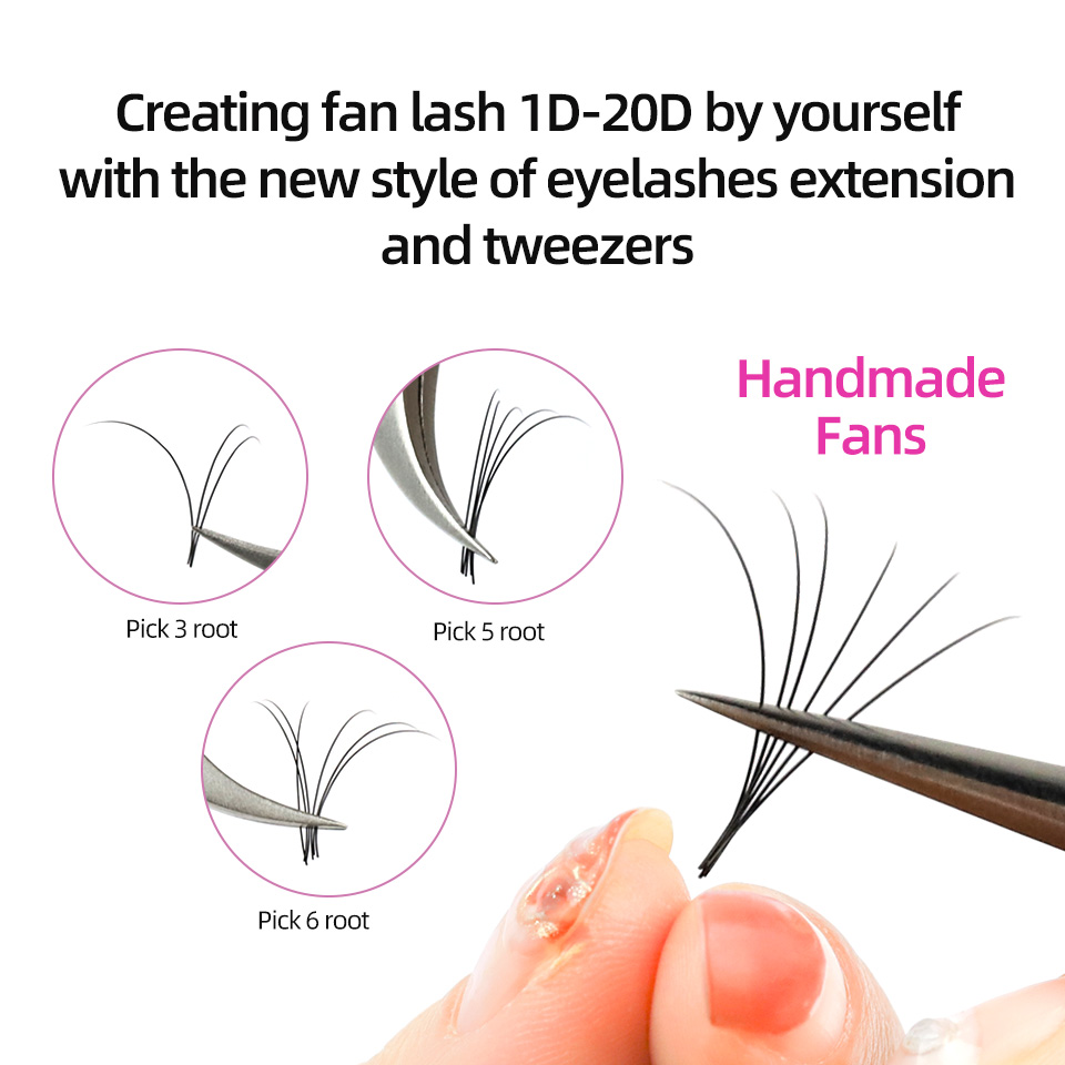 Rujade 5 Gevallen/Lot Valse Wi - Eyelash Extension Review recensie en prijs